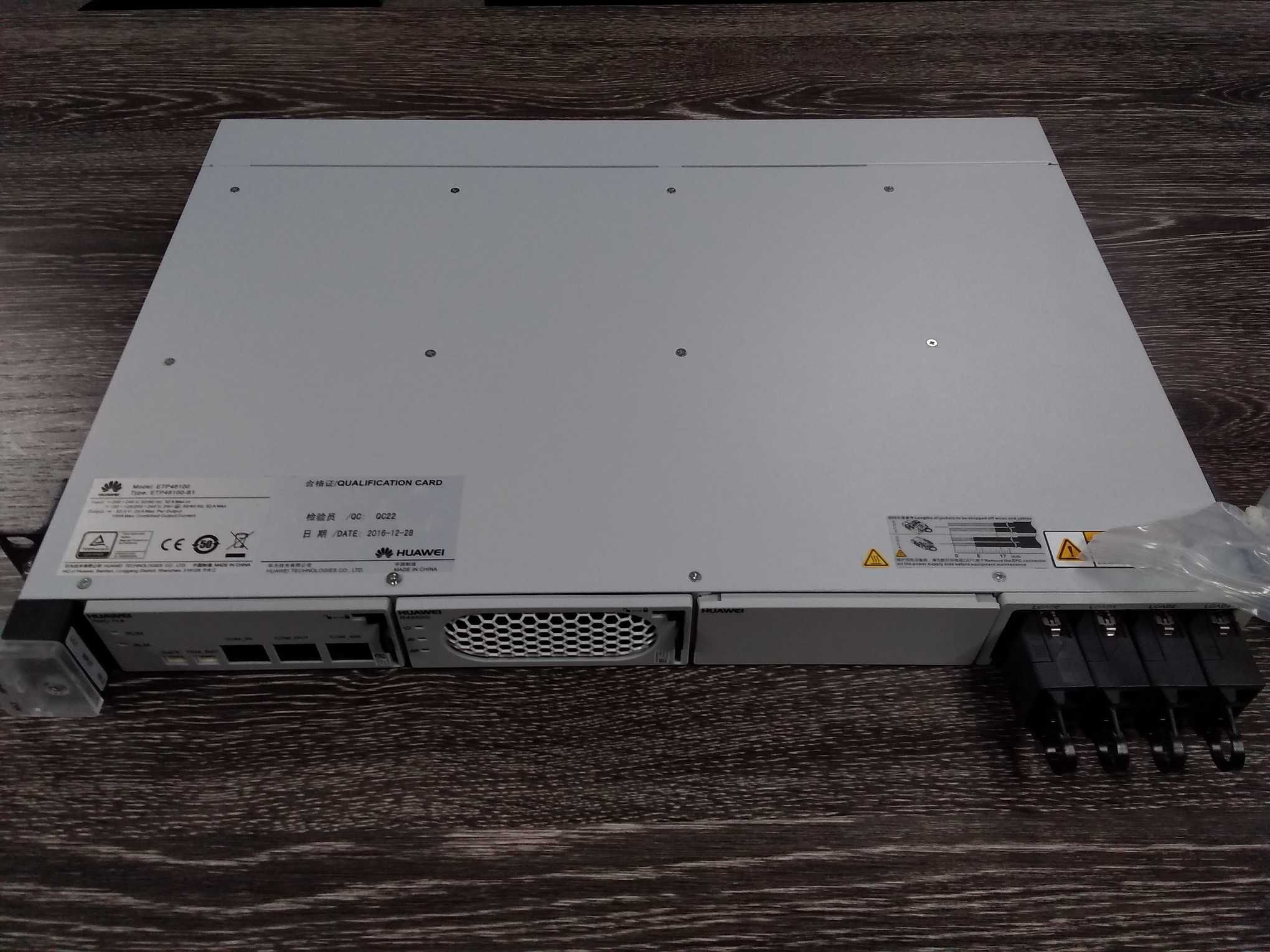 Huawei GPON MA5683T с платой GPFD С++ 16 и блок питания ETP48100-B1