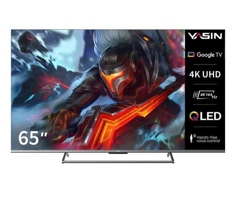 Игровой Телевизор 4К UHD QLED Yasin 65Q9K 144Гц Dolby Atmos