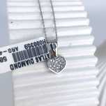 Колье с Бриллиантами Тиффани. Золотой кулон сердце Tiffany&Co. Подвес
