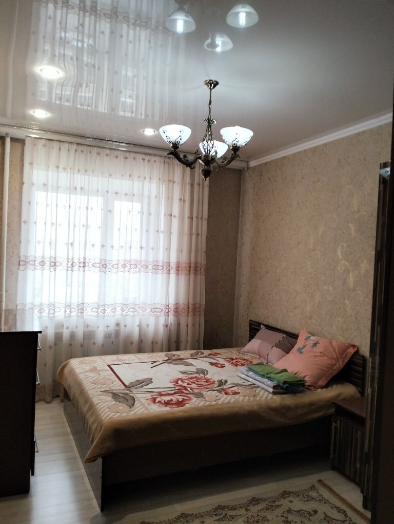 1-2х комн Гостиница, квартал, площадь,цум, Шакарима