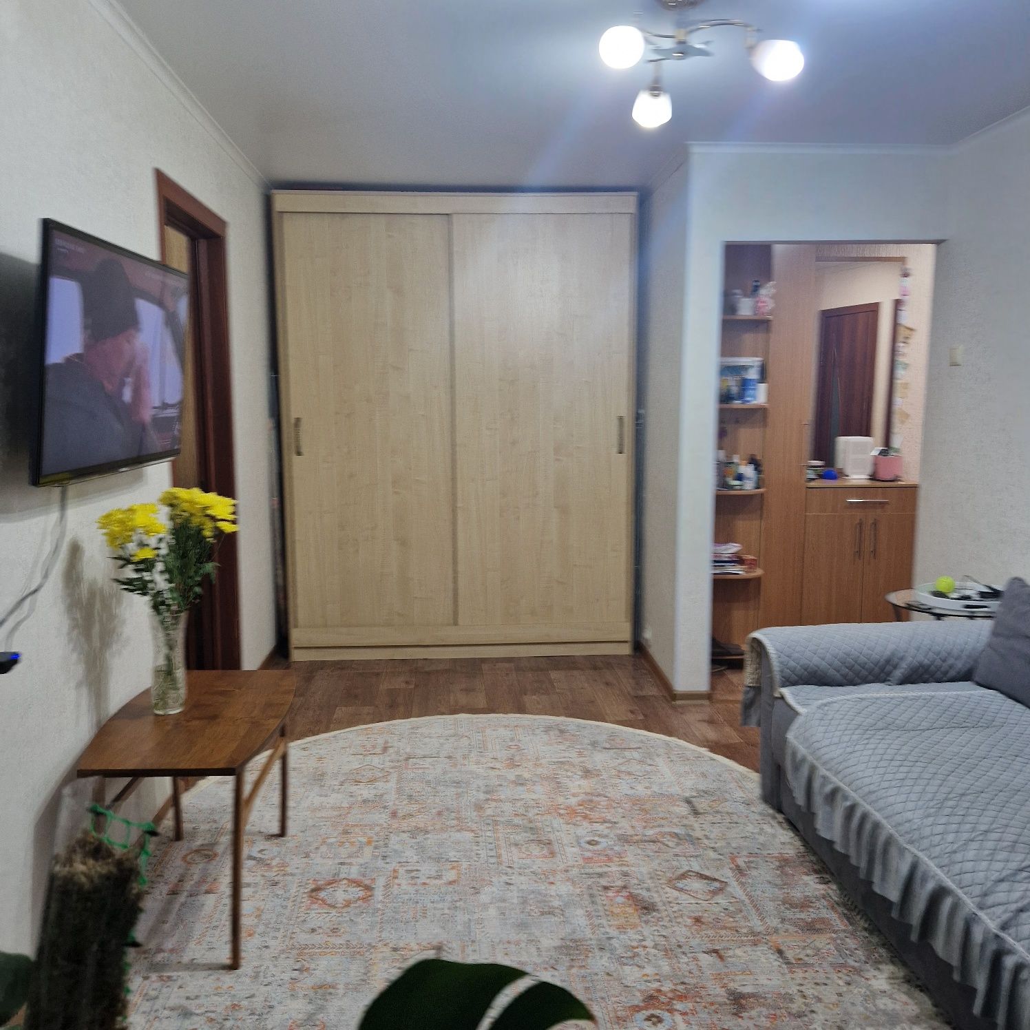 3-комнатная квартира, 46.8 м², 2/5, К. Сутюшева (ТРЦ"Рахмет")1976г.п.