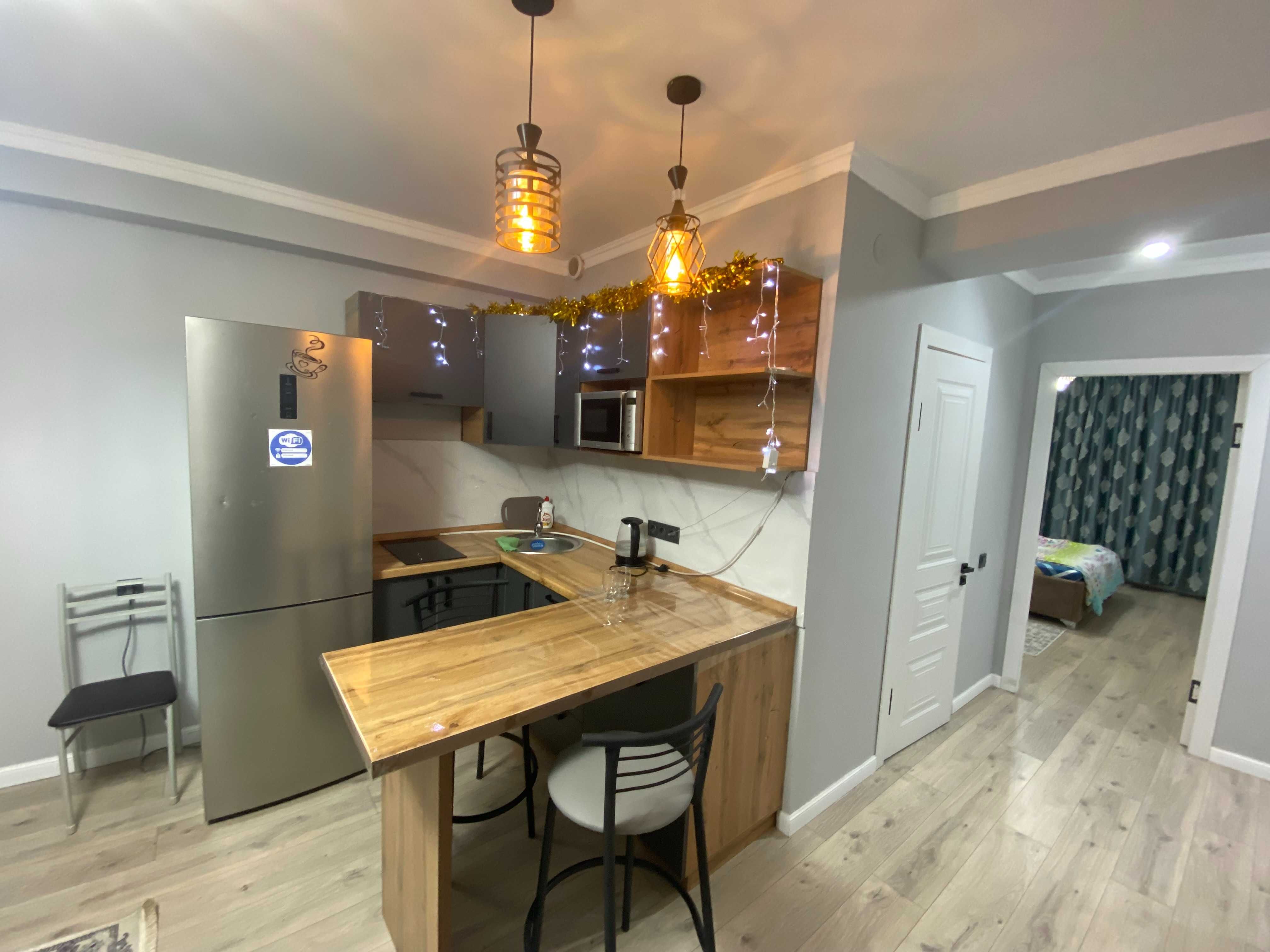 Квартира суточно в новом ЖК! Wi-fi, Smart TV, Кондиционер!