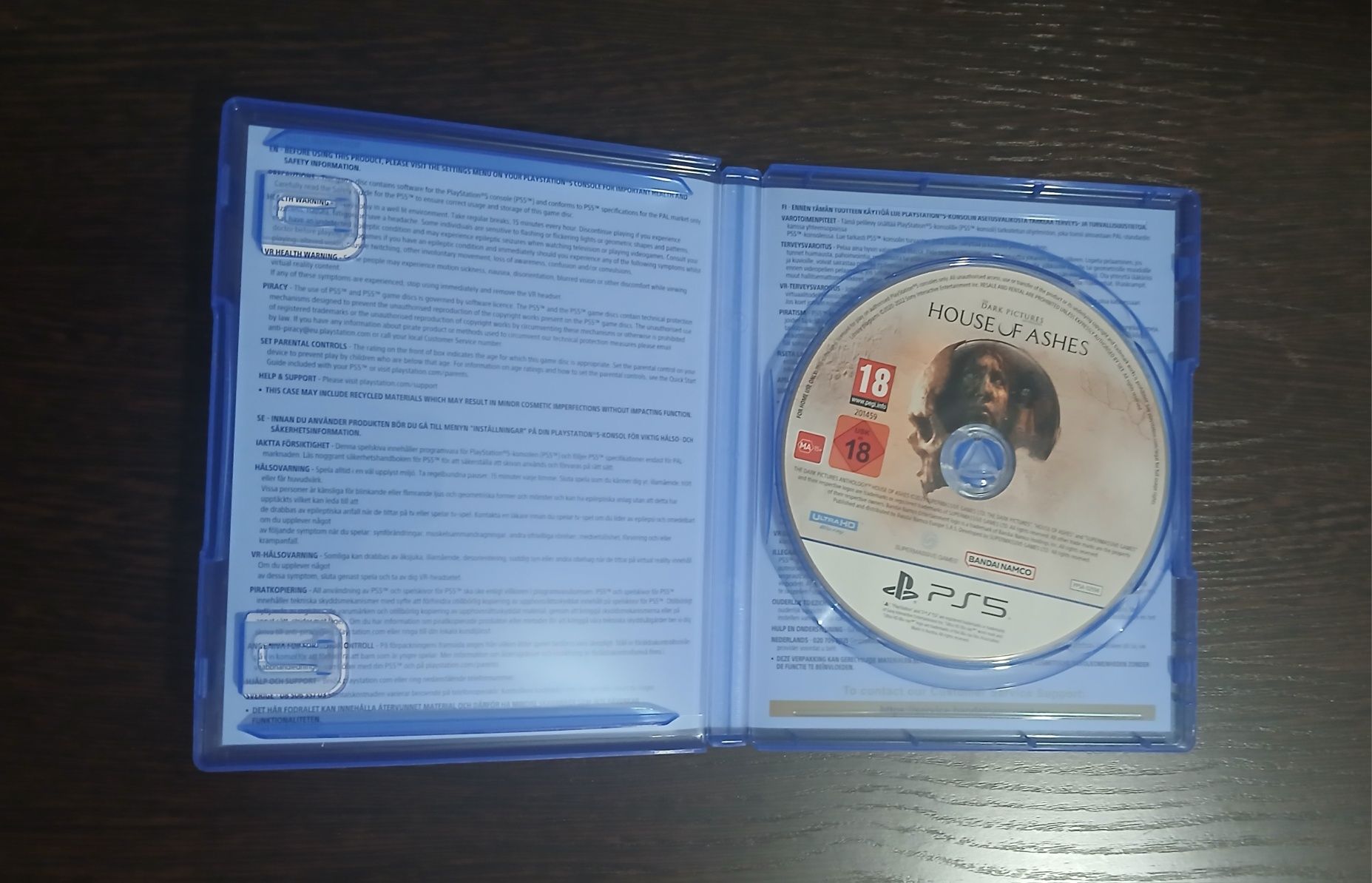 Dark pictures House of ashes PS5