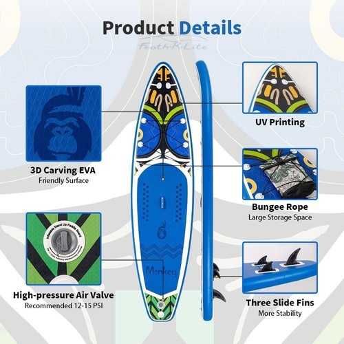 Сап Сапборд Sup Board Funwater Monkey 335 Feath-R-Lite