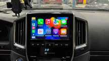 Apple CarPlay и Android Auto в оригинальный монитор Land Cruiser 200