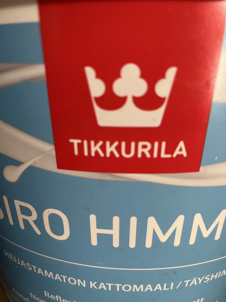 Краска «TIKKURILA» Финляндия, Premium, для потолков 9 литров