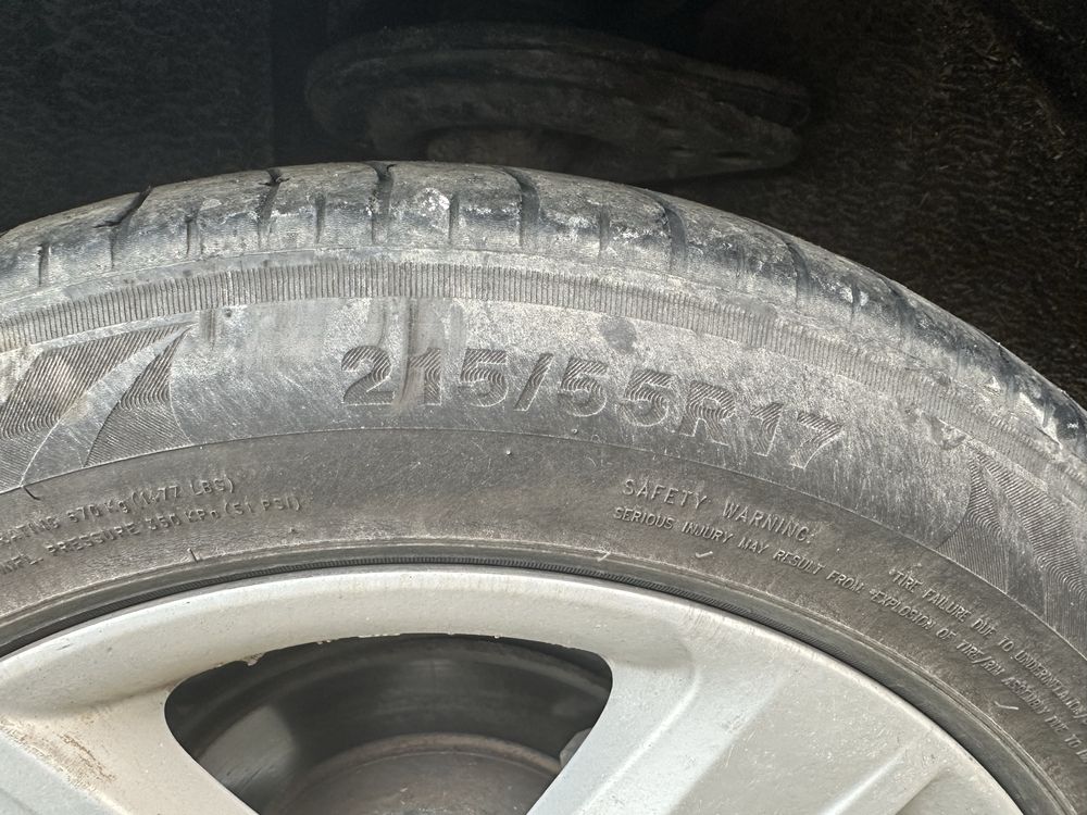 Шины летние 215/55/17 для легкового авто