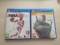 Игры на Ps4 (Ведьмак 3 ; NBA2021) в идеальном состоянии.