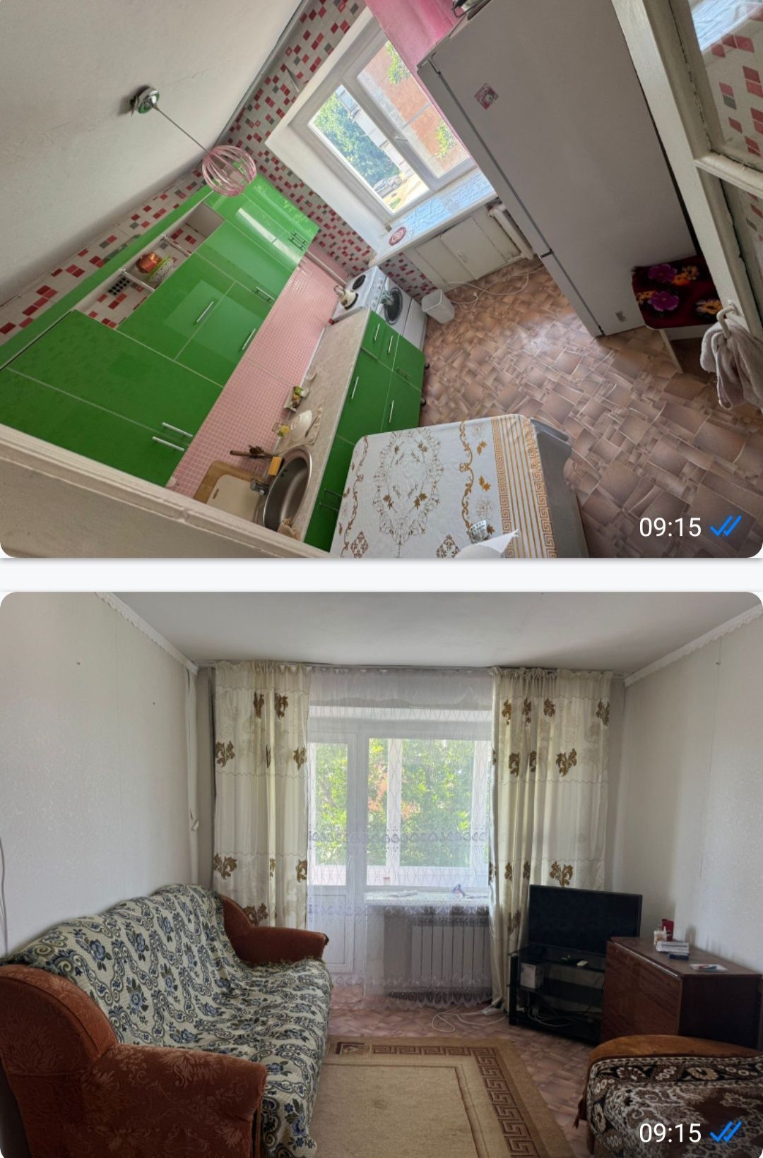 Продам полуторку в центре города на площади