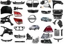Кузовные детали, капот фара бампер решетка Nissan Almera