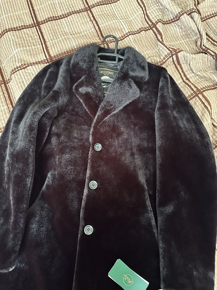 Шуба из мутон, ставка норка,