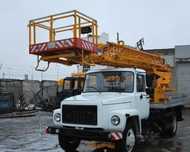 Услуги агп автовышка телескоп 18 метров майнлифт подъёмник