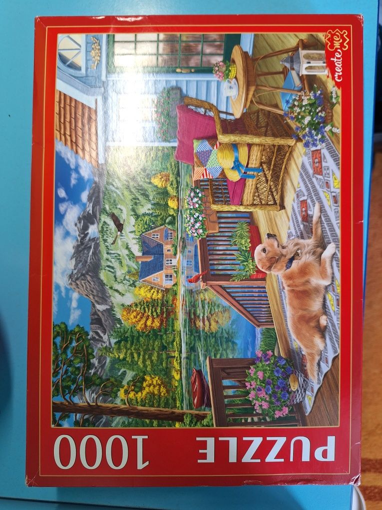Продам пазлы 360, 500, 1000 деталей