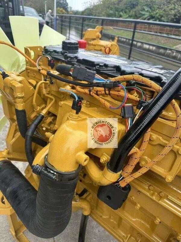 Дизельный двигатель ДВС Cat C7