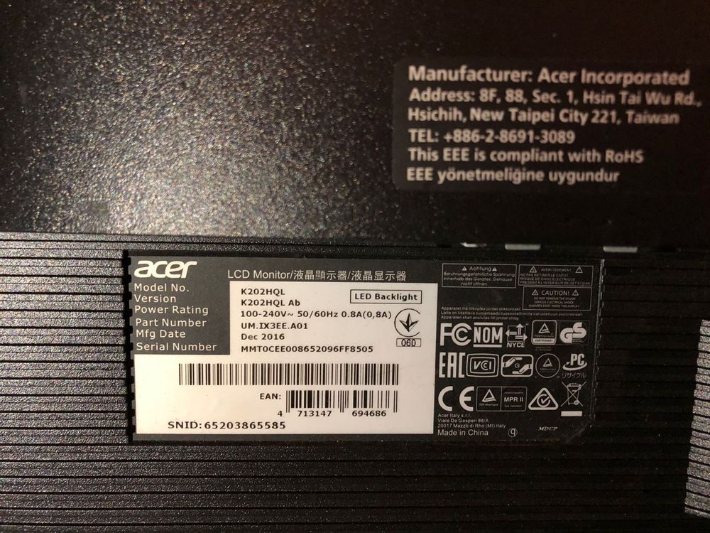 продам срочно Монитор Acer