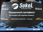 сертификат на сокол картинг