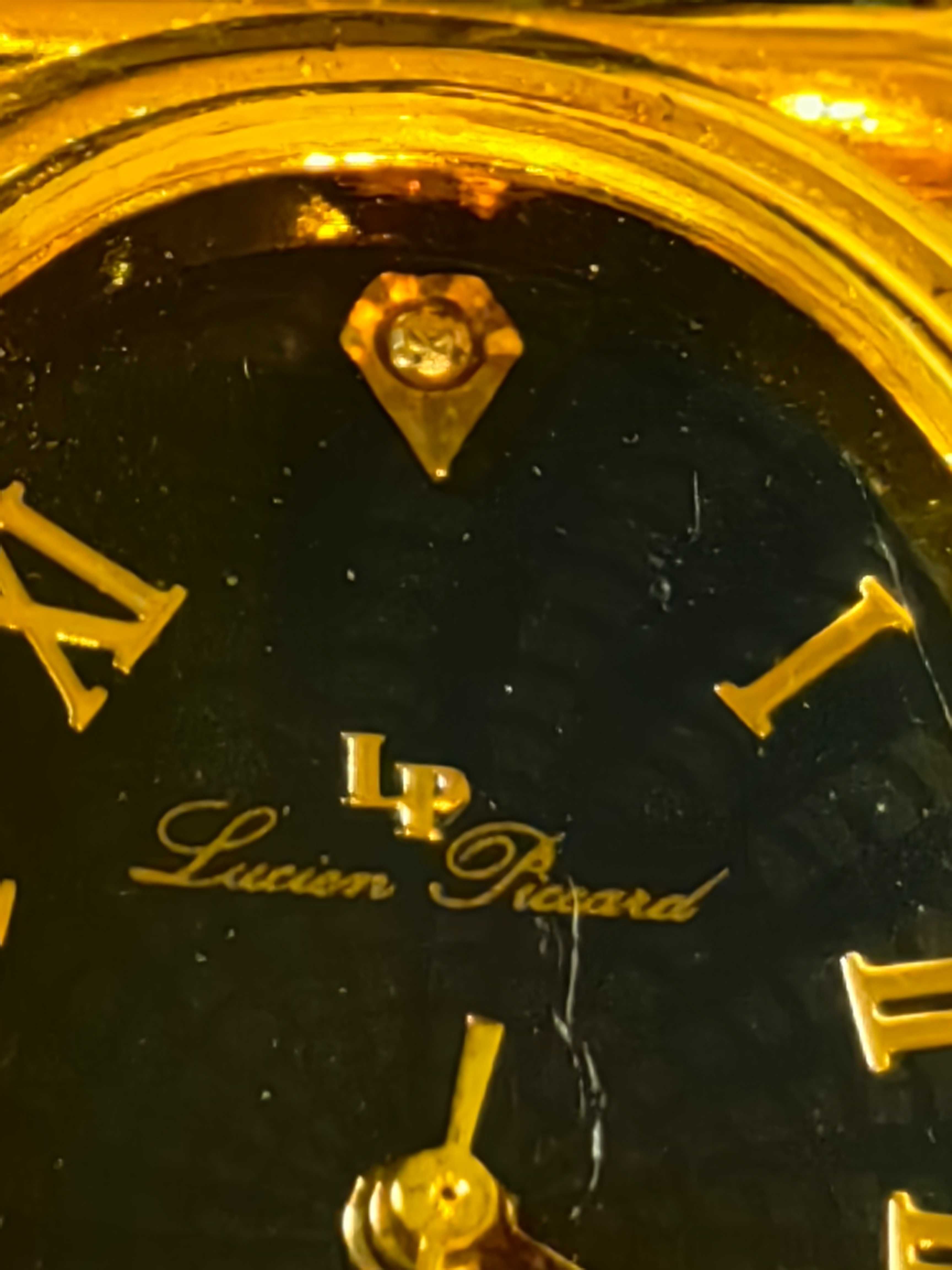 Часы женские винтажные, Lucien Piccard Diamond, кварцевые, Японские.