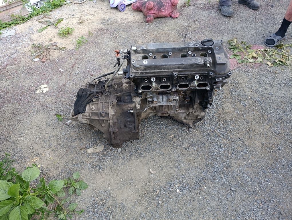 Двигатель с коробкой Альфард