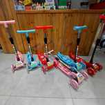 Трехколесный Складной Детский Самокат "Scooter - Cute". От 2 до 5 лет.