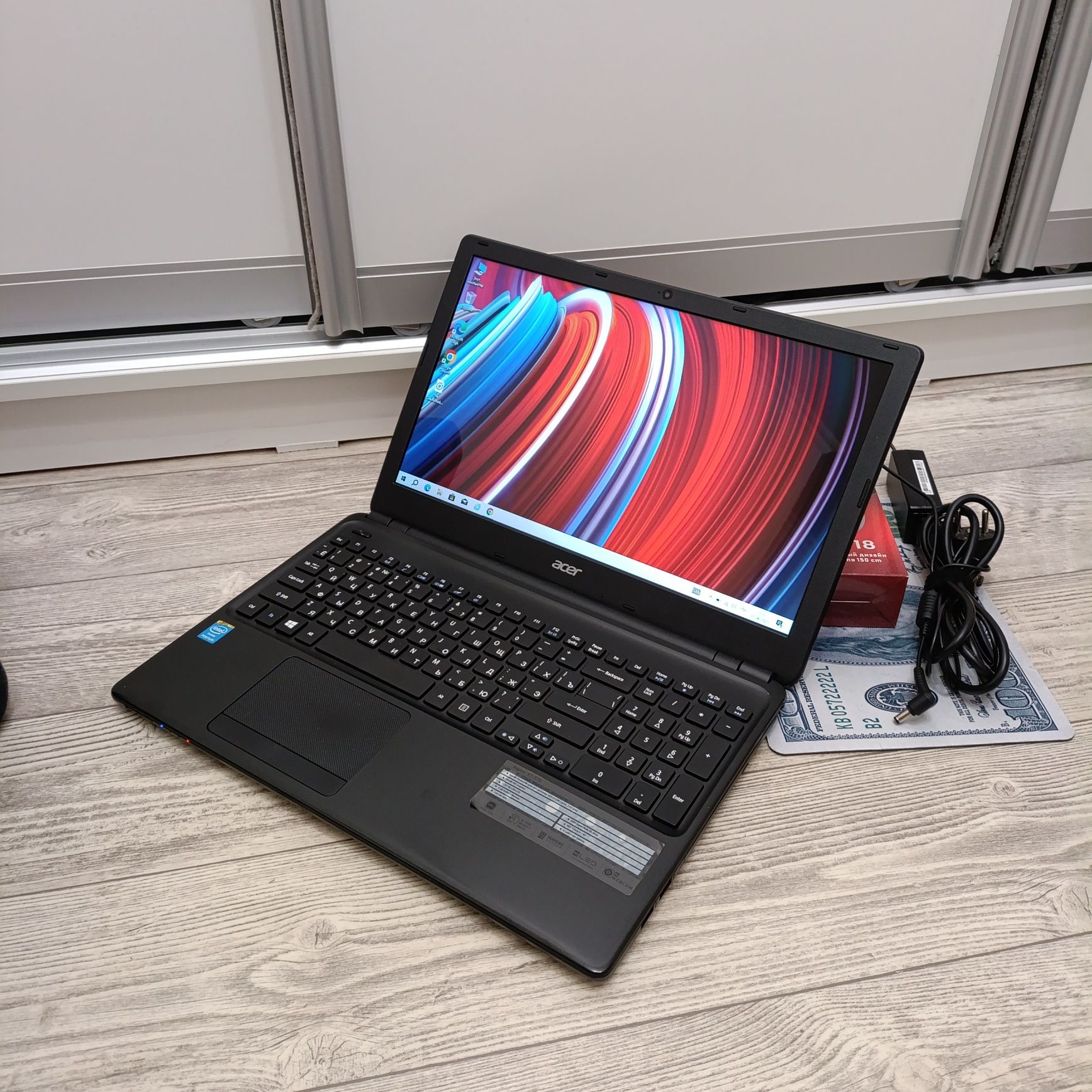 Acer Aspire/HDD-750GB/Windows 10/ОЗУ-4ГБ/4-ядра/Мышка и Коврик!