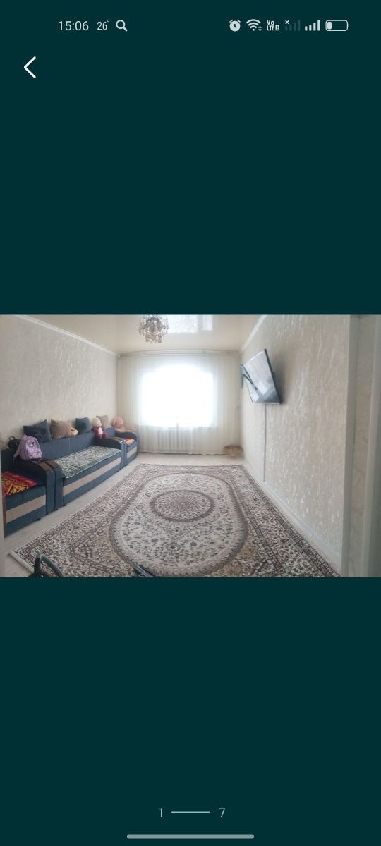 Продам 2 - х комн кв,на втором этаже