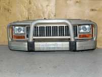 Ноускат морда Jeep Cherokee XJ 4.0 силовой бампер алюм Джип Чироки