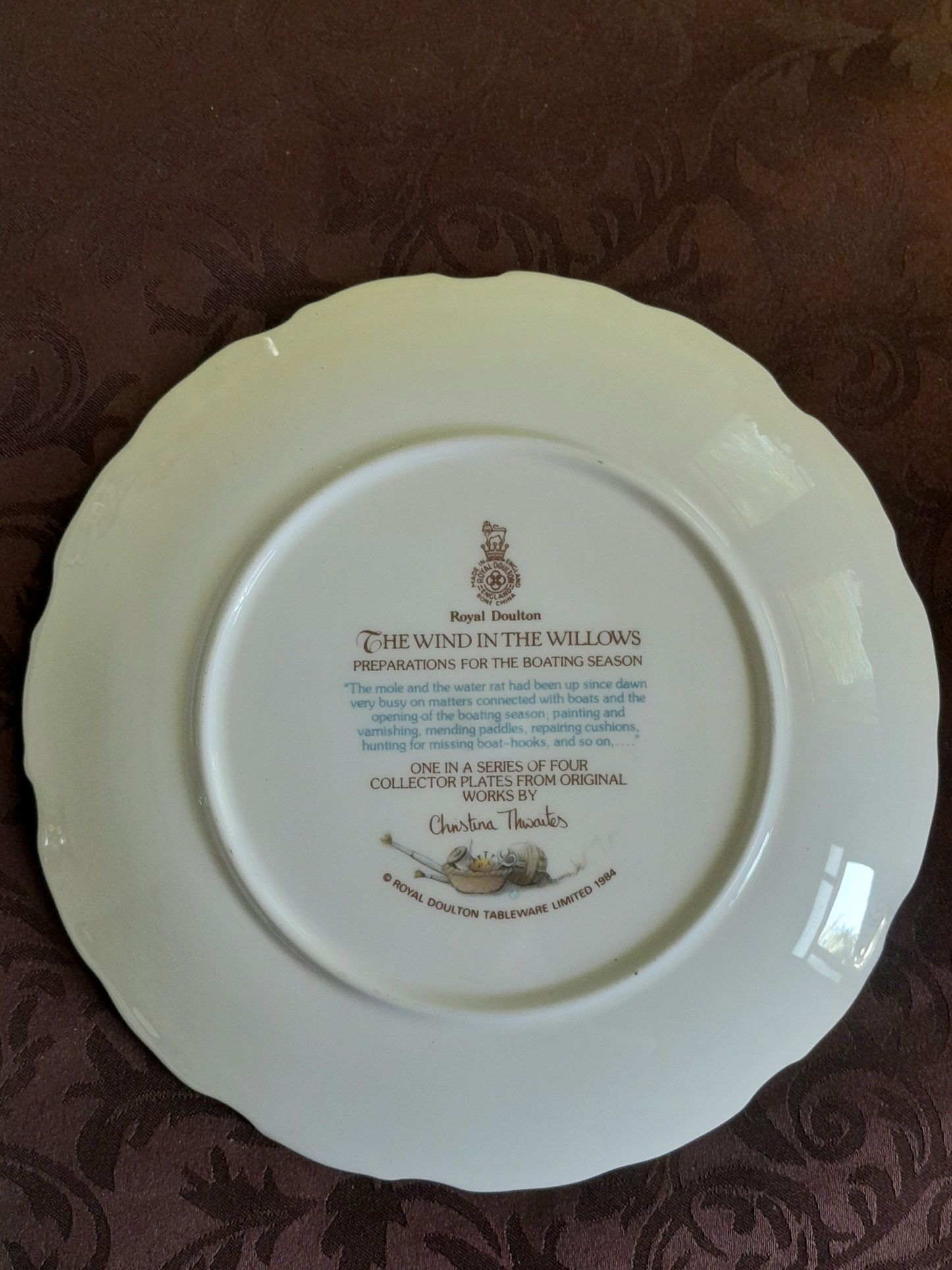 Коллекционные тарелки Royal Doulton винтаж
