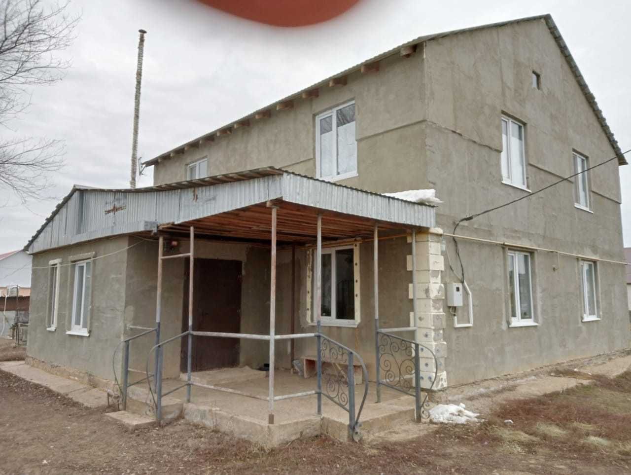 Недорого продается 2-х этажный дом в Деркуле (Умыт) из газоблока