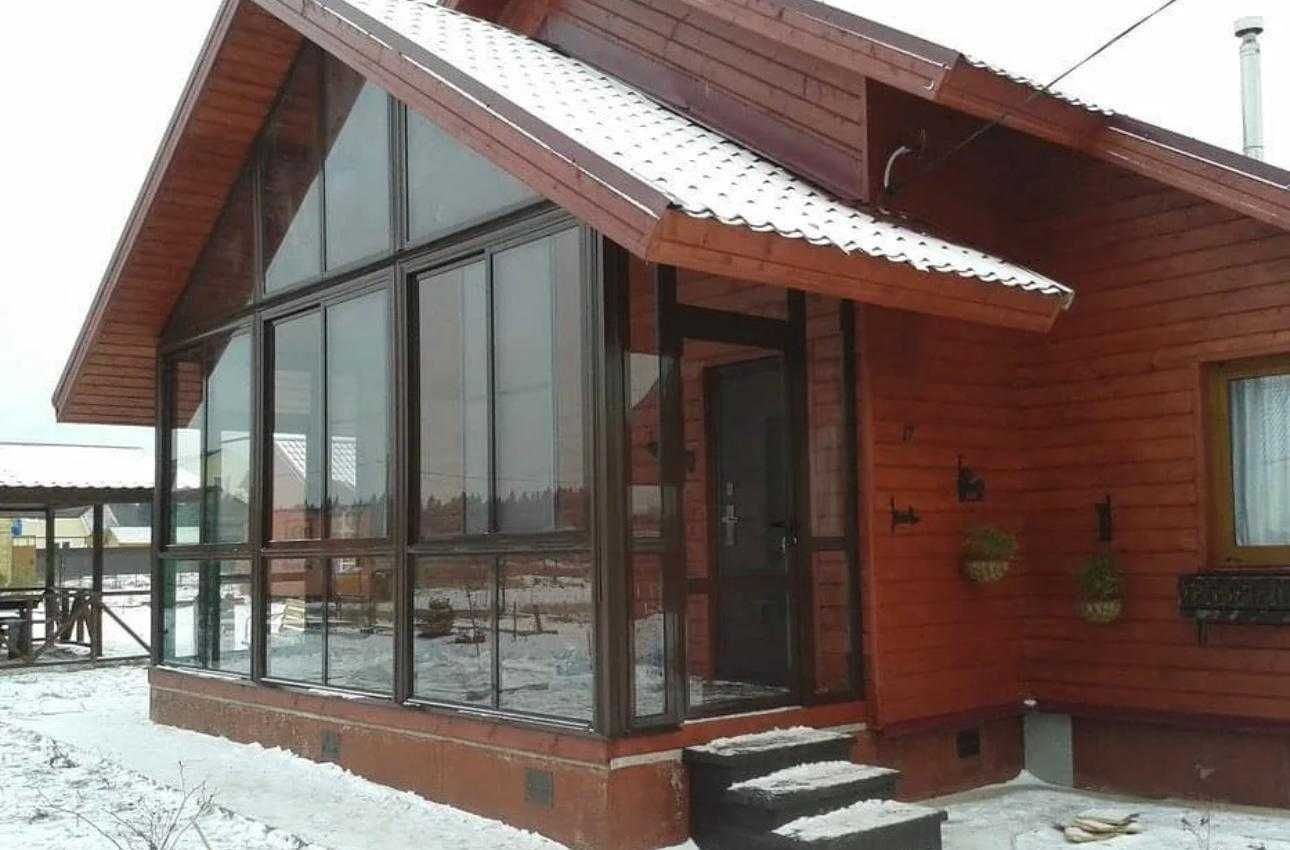 Пластиковые окна. Алюминиевое раздвижное остекление