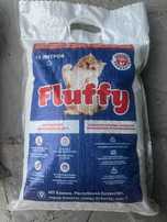 Fluffy наполнитель для кошек 100% натуральный