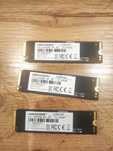 NVME SSD 256 Гб, 3шт.