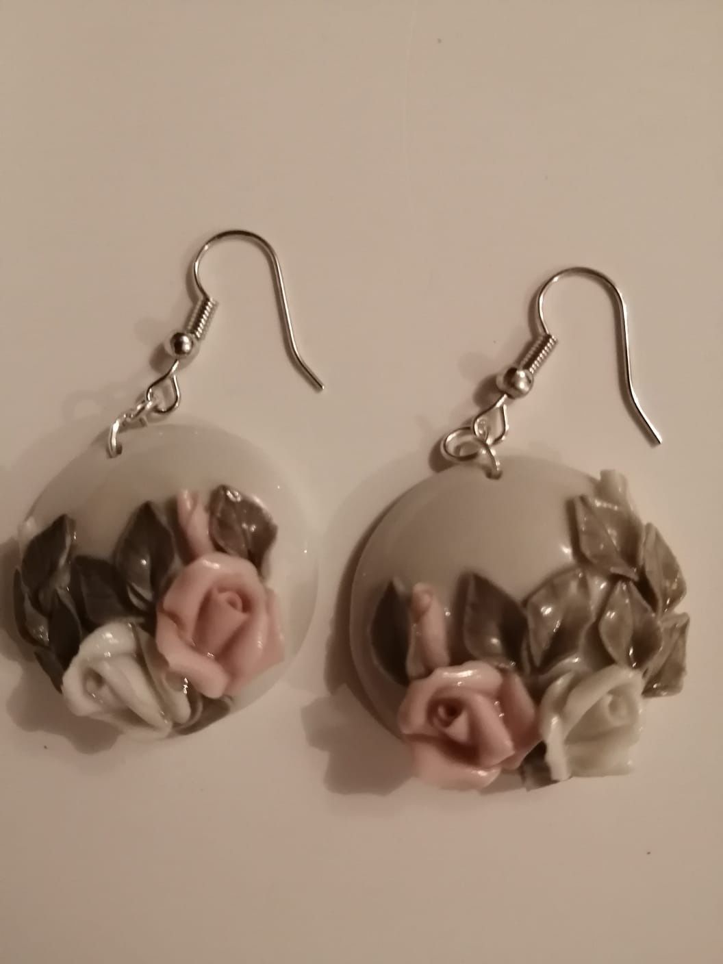 Серьги СССР, Кисловодский Фарфоровый завод.