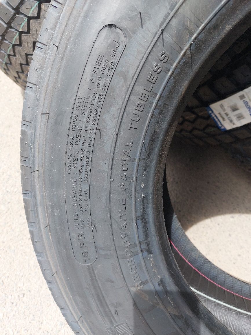 Шина на прицеп Triangle 245/70R19.5 TR685 18 слойные.
