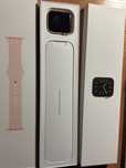 Apple watch 6 series 44 mm, Gold Aluminium Case Pink