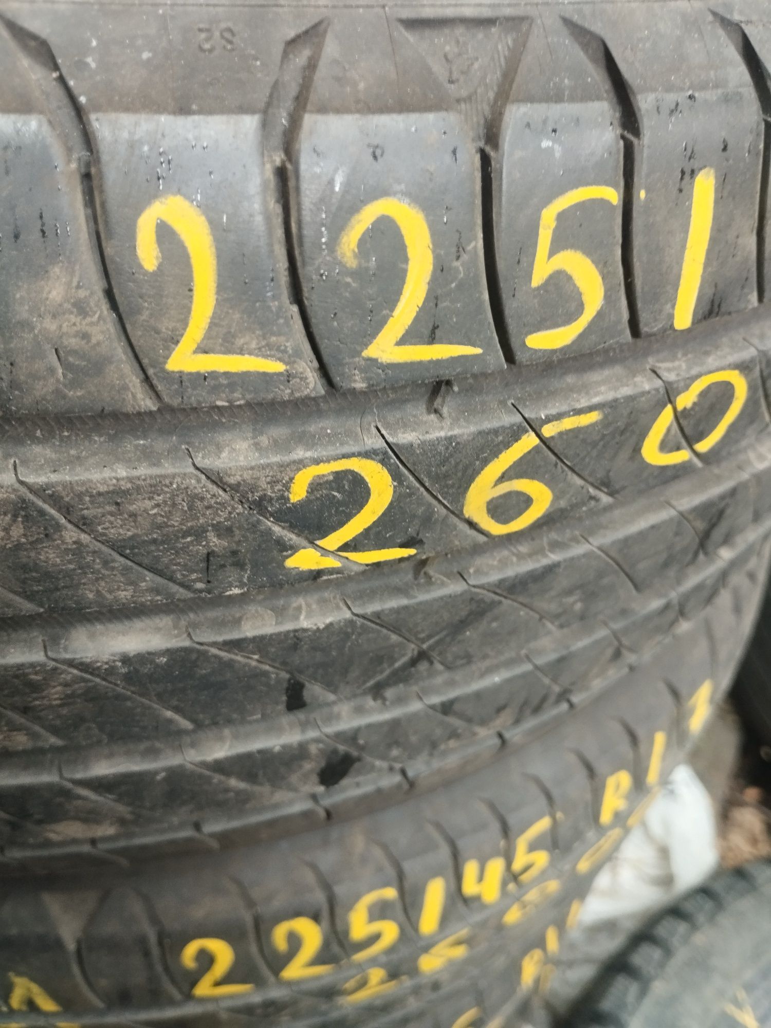 225/45 R17 Micheline комплект резины летние шины