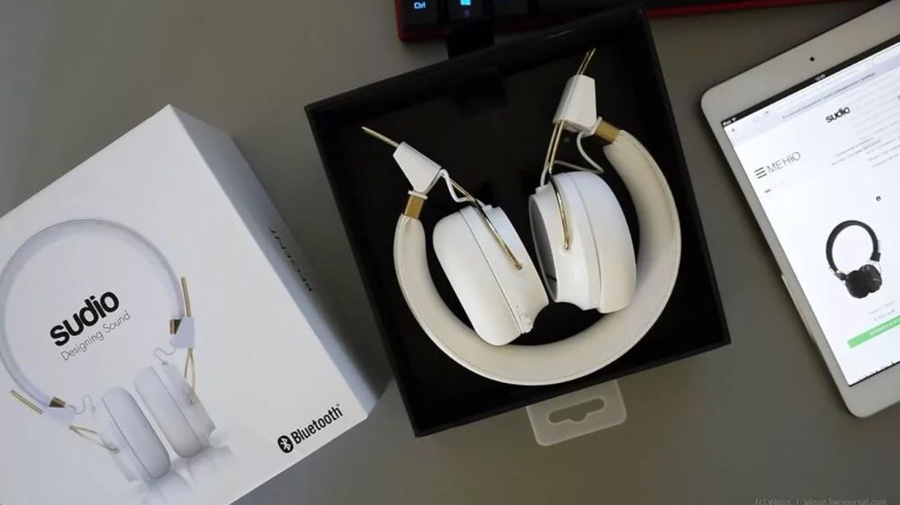 Наушники Sudio Regent. Беспроводные. Bluetooth. Sweden. Швеция.