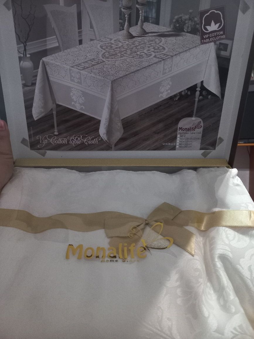 Скатерть Monalife 160*260cм