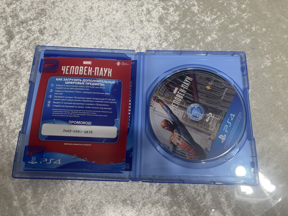 Spider man:Piter Parker на PS4
