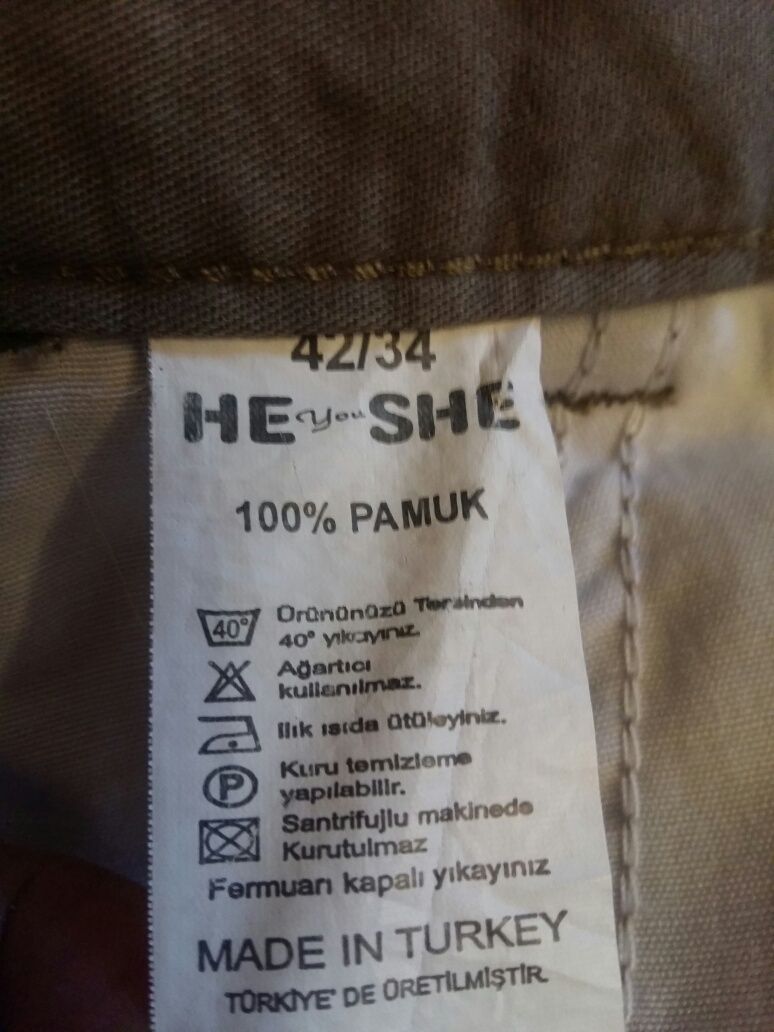 Мужские брюки 50 раз.