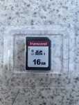 Карта памяти SD “Transcend”, 16 гигабайт