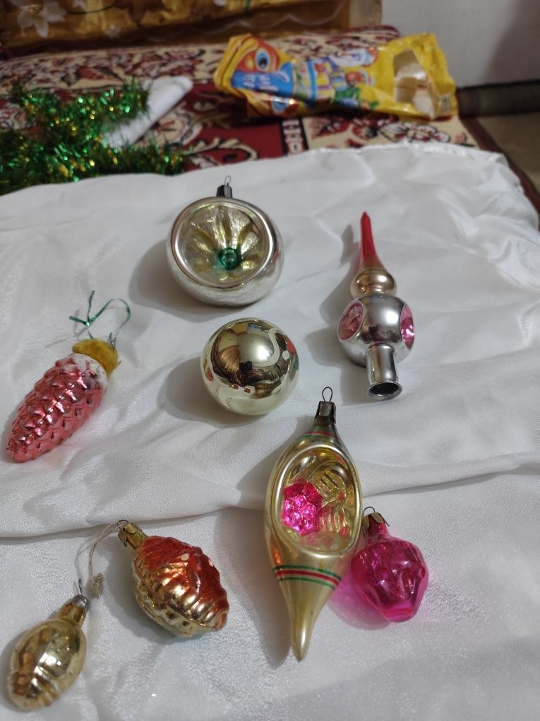 Продам советские ёлочные игрушки!