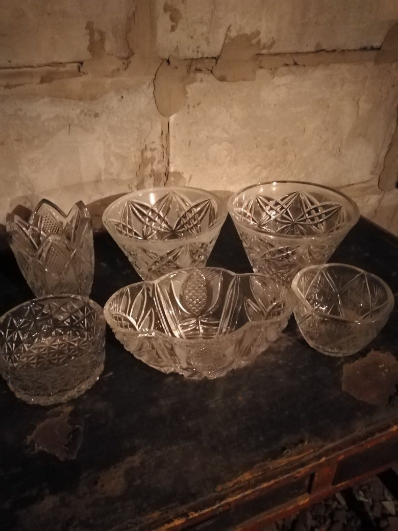 Салатницы советское стекло.