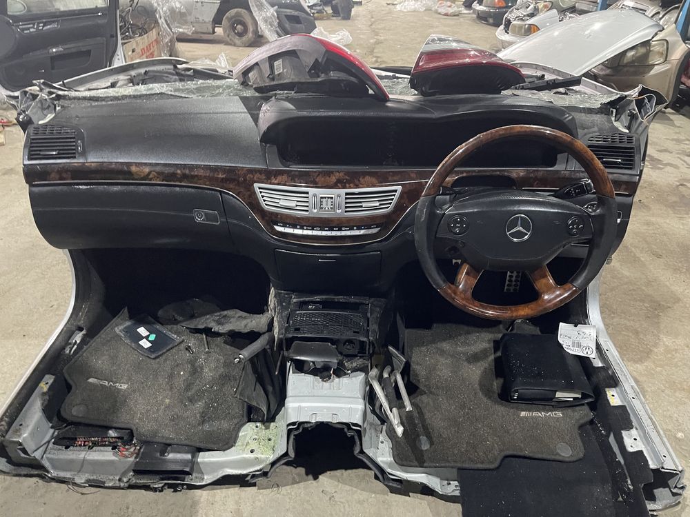 M156 6.3AMGдвигатель контрактный акпп w221 распил япония мерс авторазб