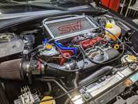 Двигатель subaru sti ej207 на ковке