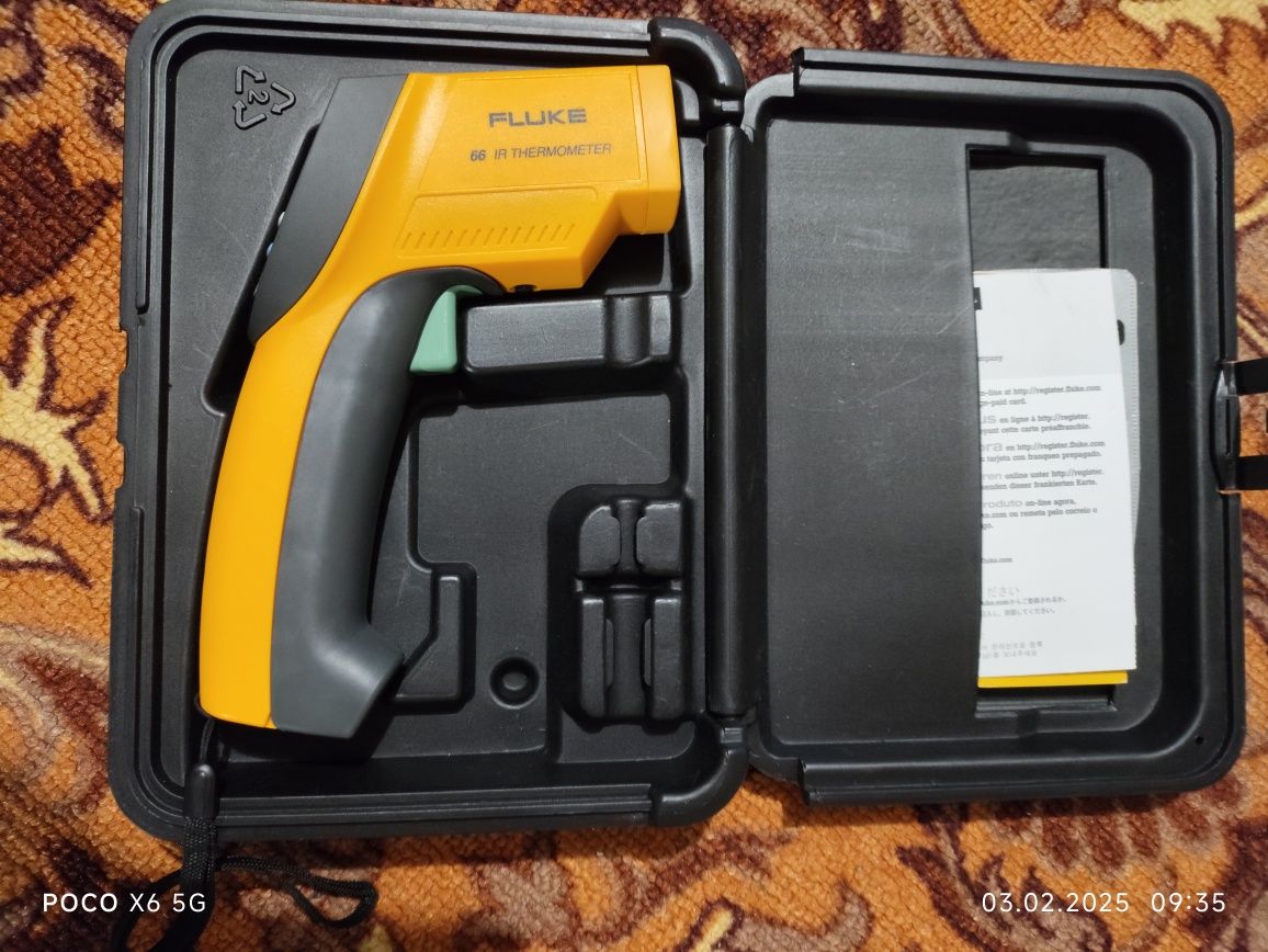Термометр пирометр FLUKE66