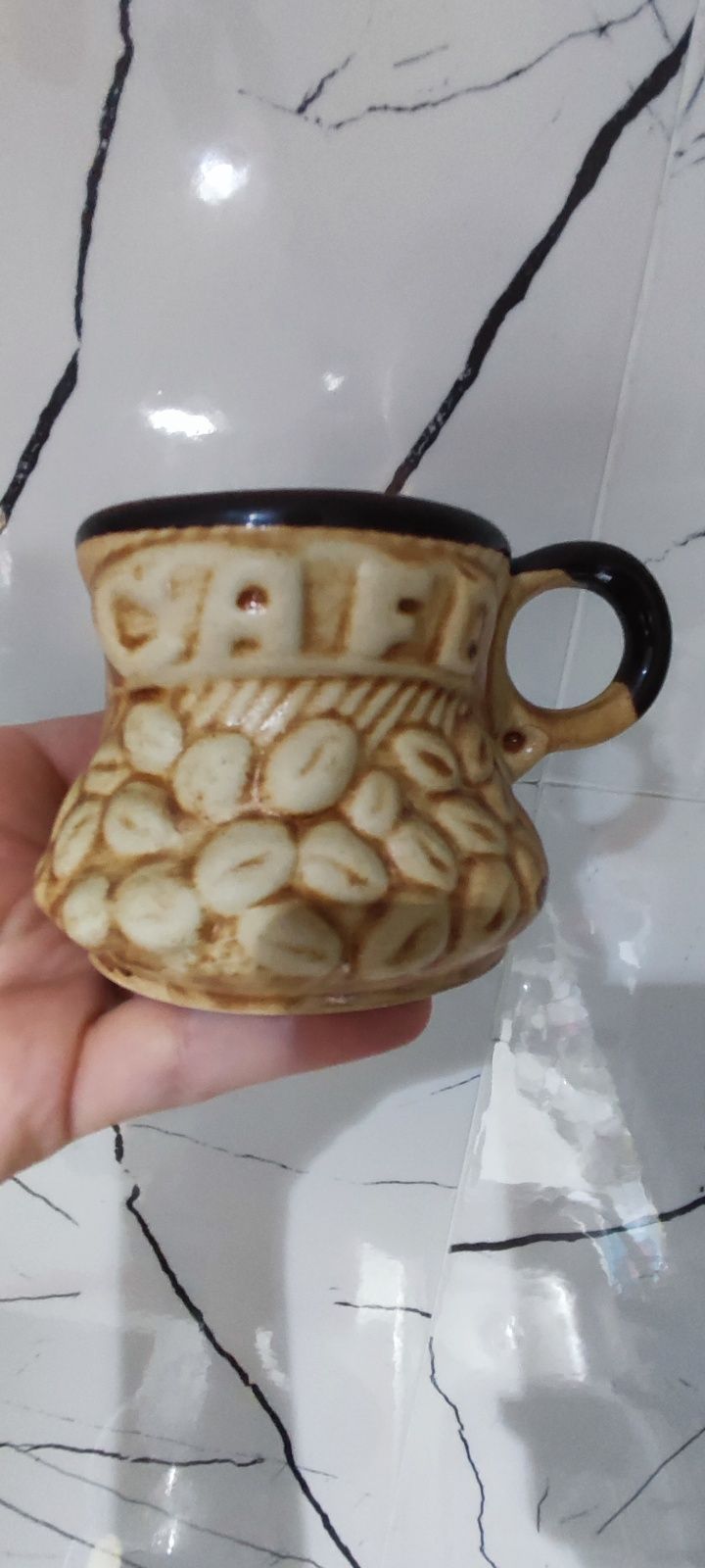 Кирамический кофейный сервиз из 5 предметов