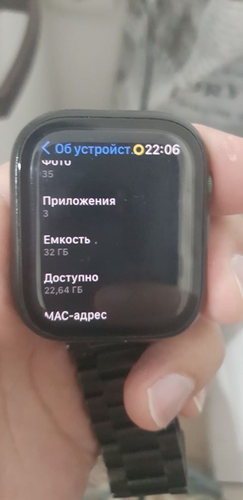 Apple Watch 7-45 мм, смарт часы