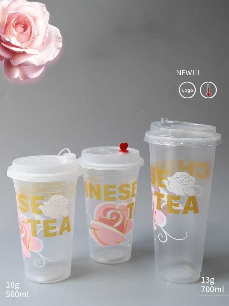 Стаканы с уникальным логотипом, Bubble tea Тапика, Джем, Сироп, Джуз