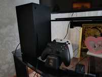 Xbox SX 1tb + подписка ультимейт, 2 геймпада с аккум, игры и конвертер