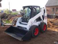 Аренда услуги мини погрузчик Бобкат bobcat